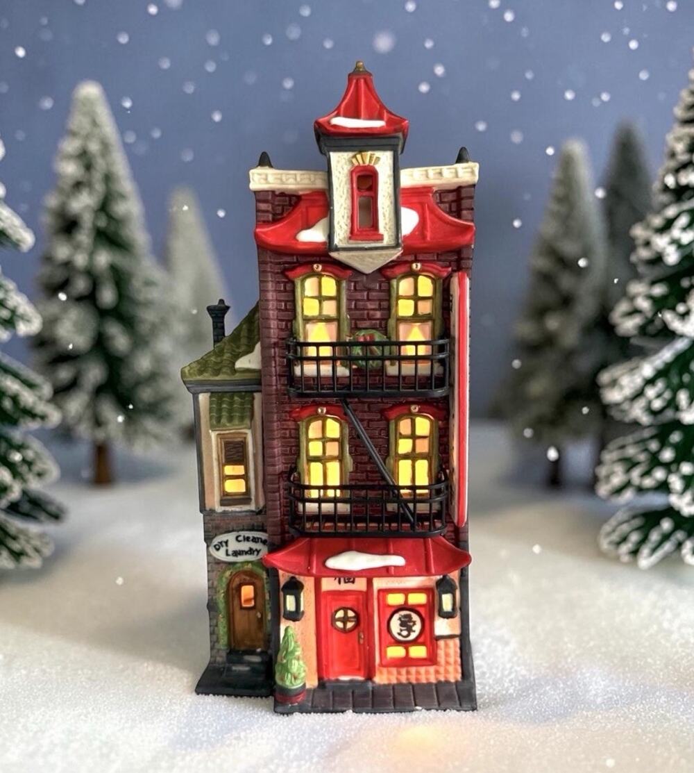 Vintage Department 56 Wong's in Chinatown Christmas in the City 1990/1994 Lights